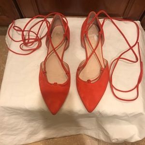 Stuart Weitzman Tyler suede Flats